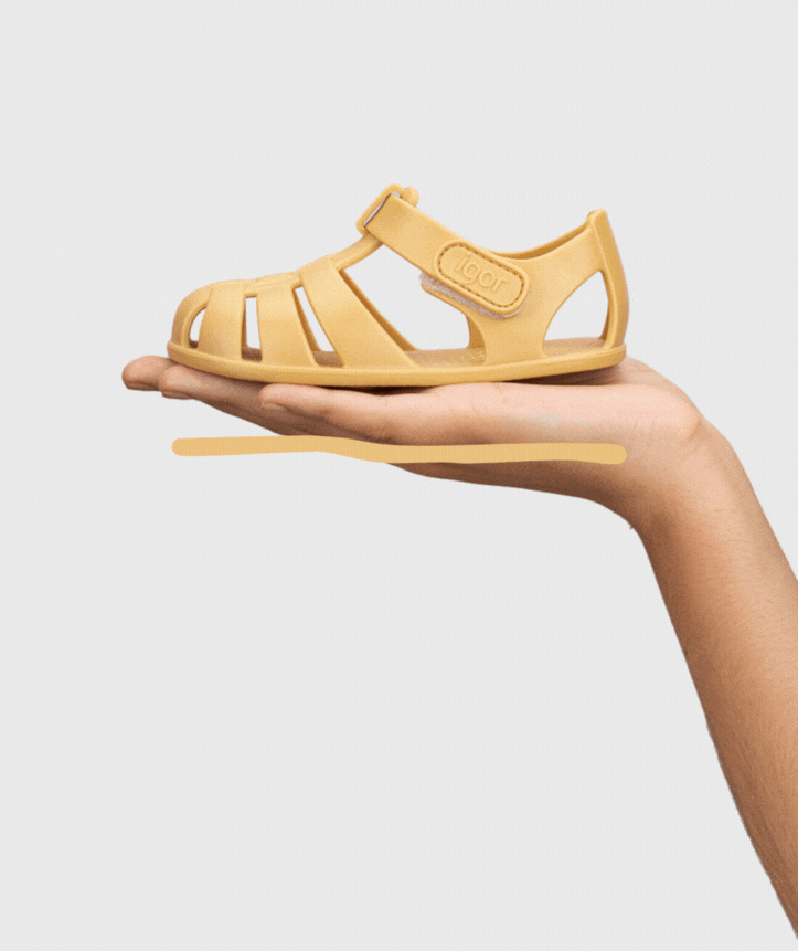 CANGREJERAS CON VELCRO RESPETUOSAS IGOR ·MOSTAZA·