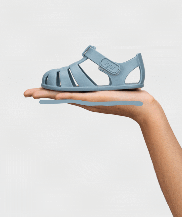 CANGREJERAS CON VELCRO RESPETUOSAS IGOR ·AZUL OCÉANO·