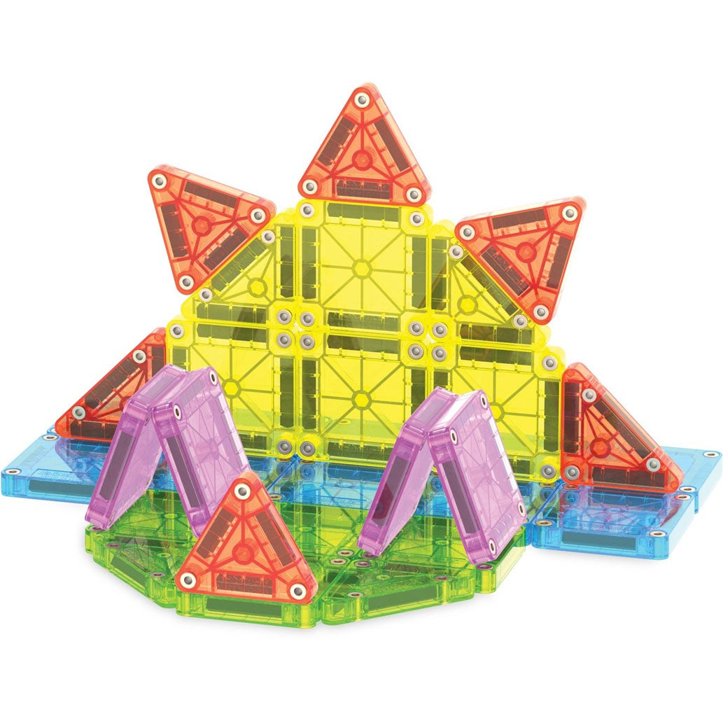 JUEGO MAGNÉTICO DE CONSTRUCCIÓN MAGNA-TILES ·MICROMAGS 55 PIEZAS·