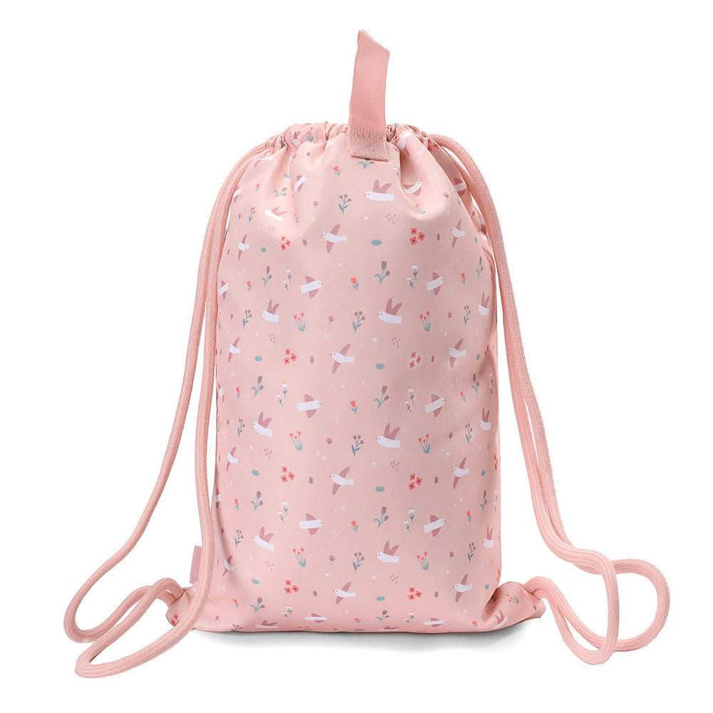 MOCHILA SACO IMPERMEABLE TUTETE ·BLOSSOM BIRDS·