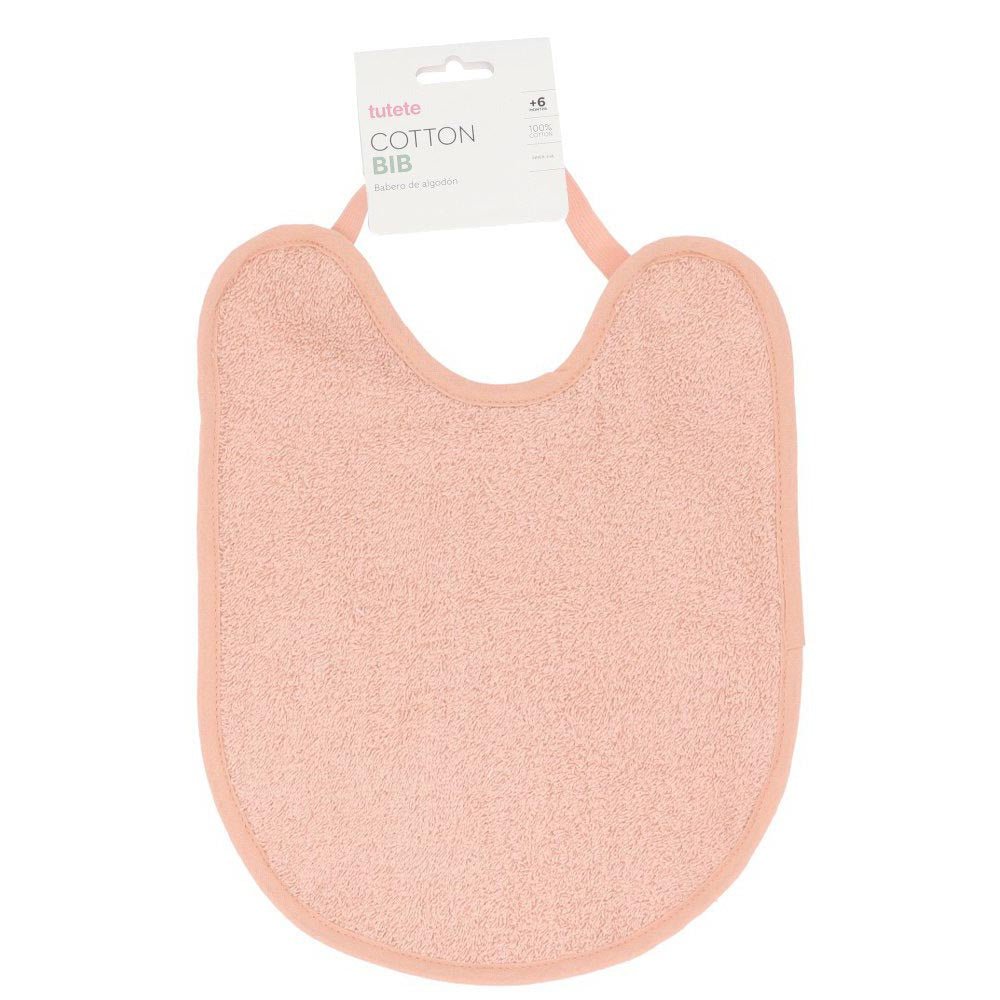BABERO RIZO IMPERMEABLE TUTETE ·ROSA· - Happy Moments Baby