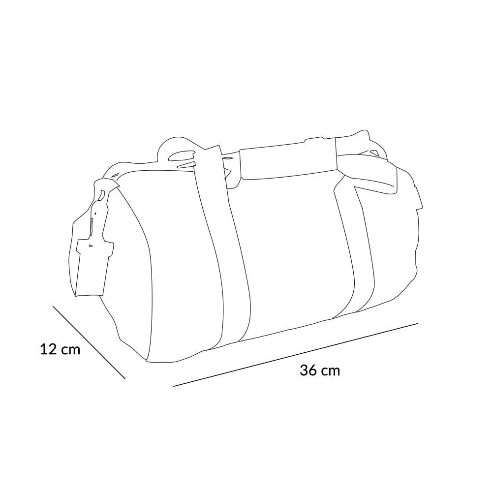 BOLSA DE DEPORTE O VIAJE TUTETE ·FUNNY LETTERS· - Happy Moments Baby