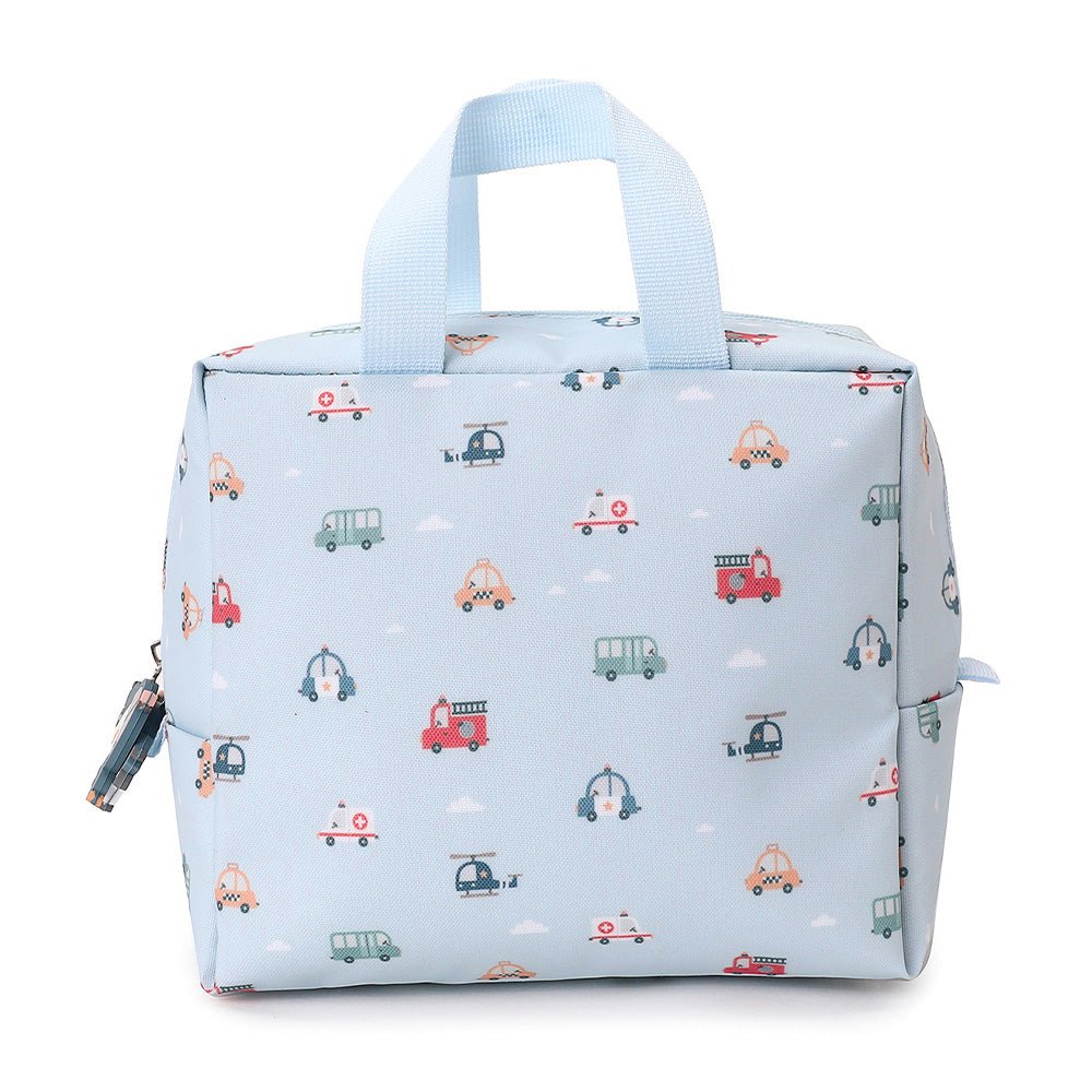 BOLSA MERIENDA TÉRMICA TUTETE ·CITY CARS· - Happy Moments Baby