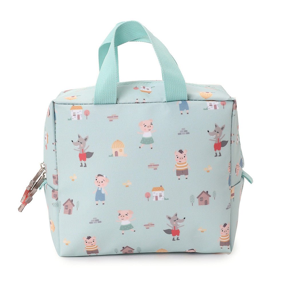BOLSA MERIENDA TÉRMICA TUTETE ·THREE LITTLE PIGS· - Happy Moments Baby