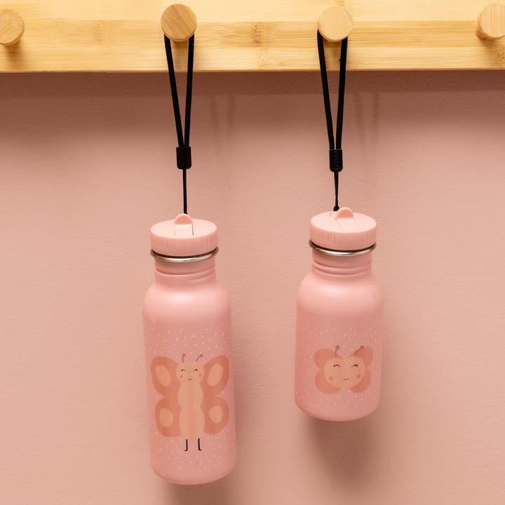 BOTELLA DE ACERO TRIXIE 500ML ·MARIPOSA· - Happy Moments Baby