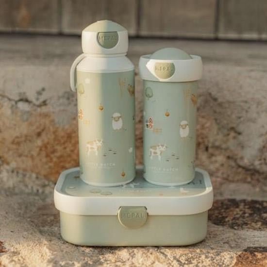 BOTELLA INFANTIL LITTLE DUTCH MEPAL ·LITTLE FARM· - Happy Moments Baby