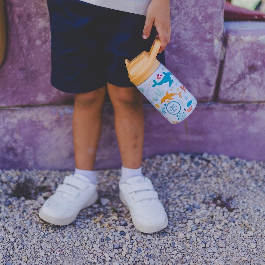 BOTELLA TÉRMICA COOL BOTTLES 350ML ·KIDDIES UNDERWATER WORLD· - Happy Moments Baby