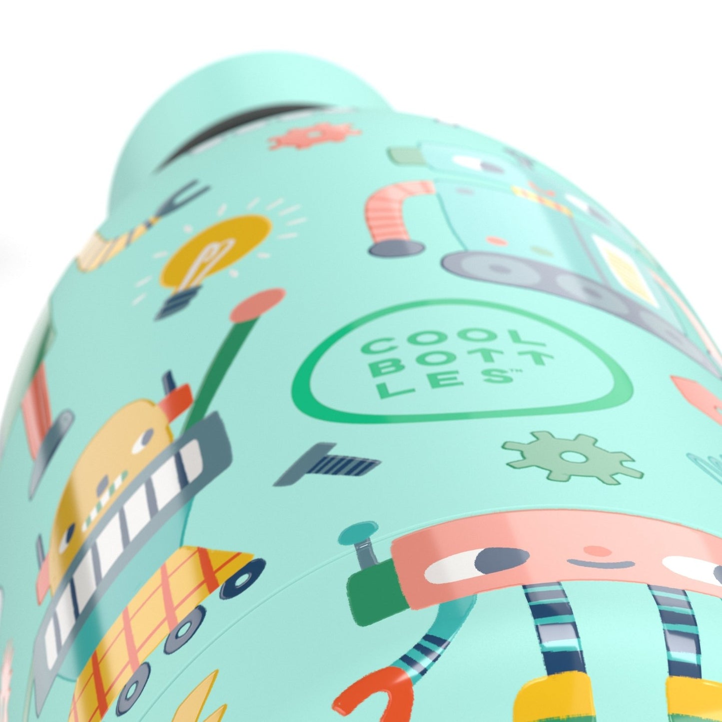 BOTELLA TÉRMICA COOL BOTTLES 500ML ·KIDS SHORT CIRCUIT· - Happy Moments Baby