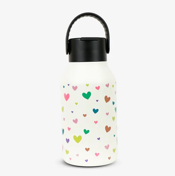 BOTELLA TÉRMICA RUNBOTT ·350ML CONFETI CORAZÓN· - Happy Moments Baby