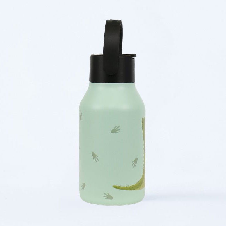 BOTELLA TÉRMICA RUNBOTT ·350ML MARTA MUNTÉ COCODRILO· - Happy Moments Baby