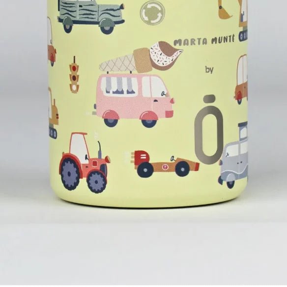 BOTELLA TÉRMICA RUNBOTT ·350ML MARTA MUNTÉ ROAD· - Happy Moments Baby