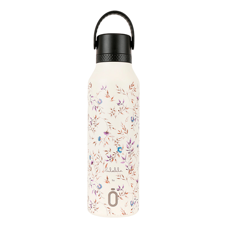 BOTELLA TÉRMICA RUNBOTT Mii ·600ML LULALILA WILDFLOWERS· - Happy Moments Baby