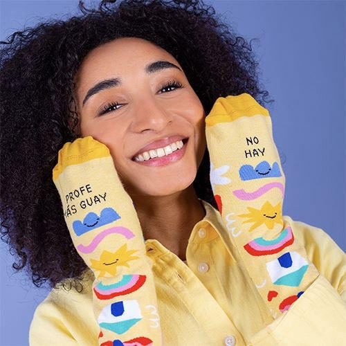 CALCETINES UO ·PROFE MÁS GUAY NO HAY· - Happy Moments Baby