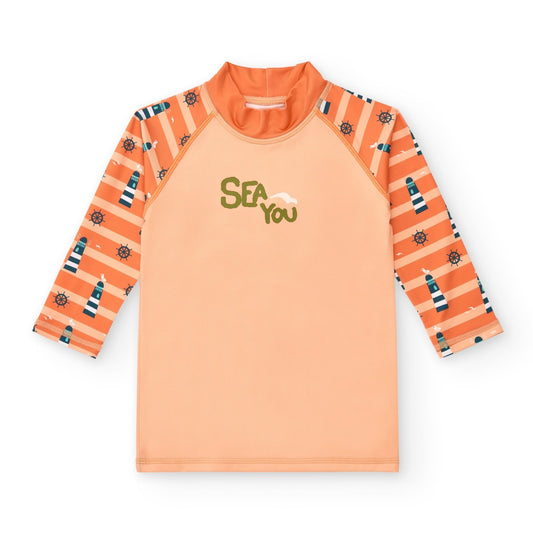 CAMISETA PROTECCIÓN SOLAR MANGA LARGA BTBOX ·FARO· - Happy Moments Baby