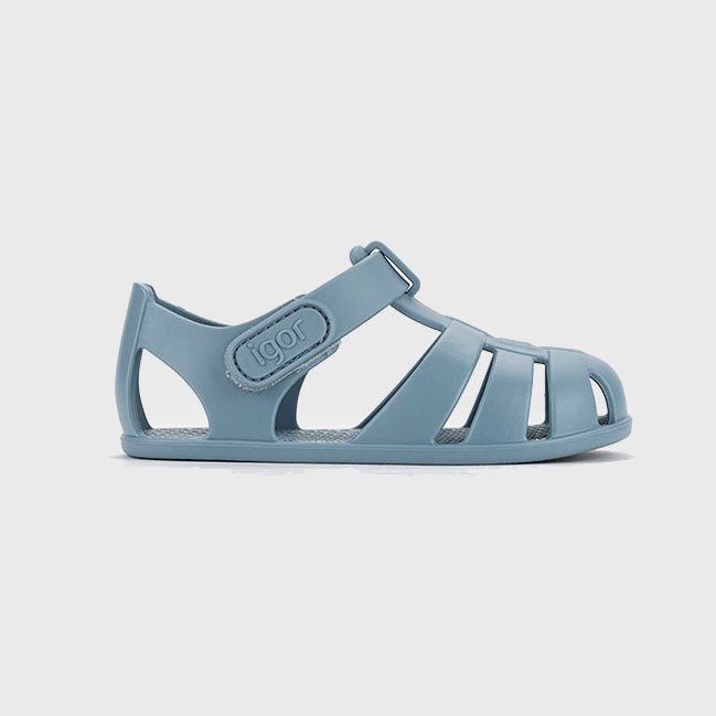 CANGREJERAS CON VELCRO RESPETUOSAS IGOR ·AZUL OCÉANO· - Happy Moments Baby