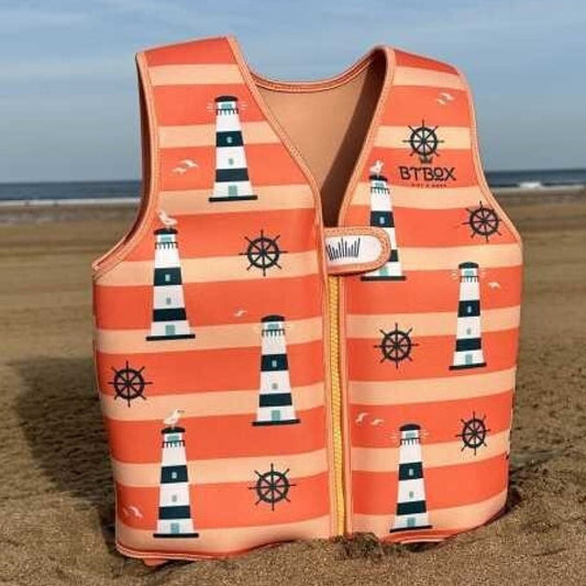 CHALECO FLOTADOR APRENDIZAJE BTBOX ·FARO· - Happy Moments Baby