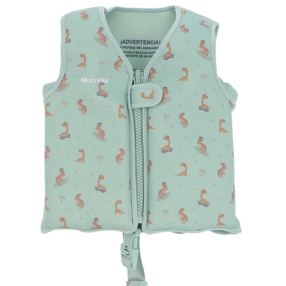CHALECO FLOTADOR APRENDIZAJE TUTETE ·COOL DINOS· - Happy Moments Baby