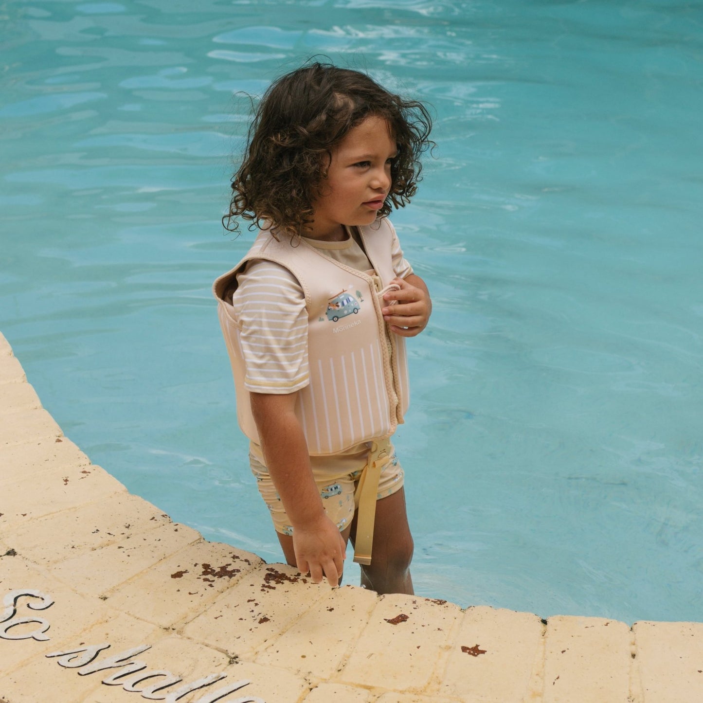 CHALECO FLOTADOR APRENDIZAJE TUTETE ·SURF VAN· - Happy Moments Baby