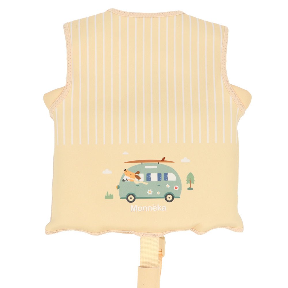 CHALECO FLOTADOR APRENDIZAJE TUTETE ·SURF VAN· - Happy Moments Baby