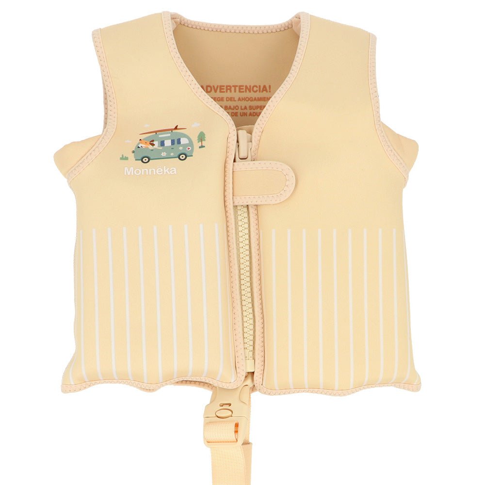 CHALECO FLOTADOR APRENDIZAJE TUTETE ·SURF VAN· - Happy Moments Baby