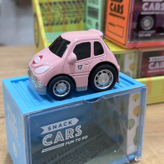 COCHE DE JUGUETE SNACK CARS ·MINI ROSA· - Happy Moments Baby