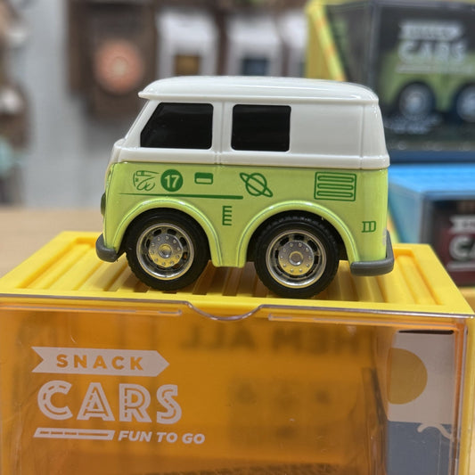 COCHE DE JUGUETE SNACK CARS ·VAN VERDE· - Happy Moments Baby