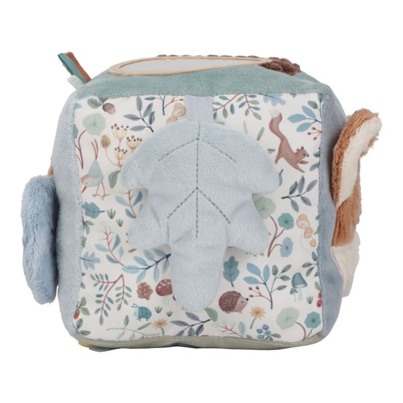 CUBO BLANDITO SENSORIAL DE ACTIVIDADES LITTLE DUTCH ·FOREST FRIENDS· - Happy Moments Baby