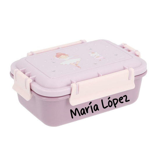 FIAMBRERA CAJA DE ALMUERZO TUTETE BENTO ·BALLET· - Happy Moments Baby