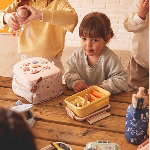 FIAMBRERA CAJA DE ALMUERZO TUTETE BENTO ·LITTLE RED· - Happy Moments Baby