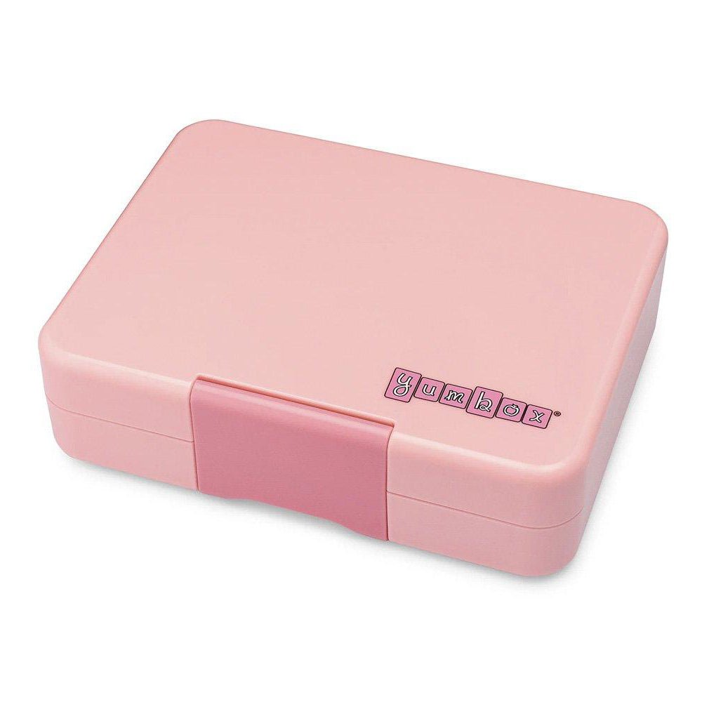 FIAMBRERA HERMÉTICA YUMBOX ·3 COMPARTIMENTOS POWER PINK RAINBOW· - Happy Moments Baby