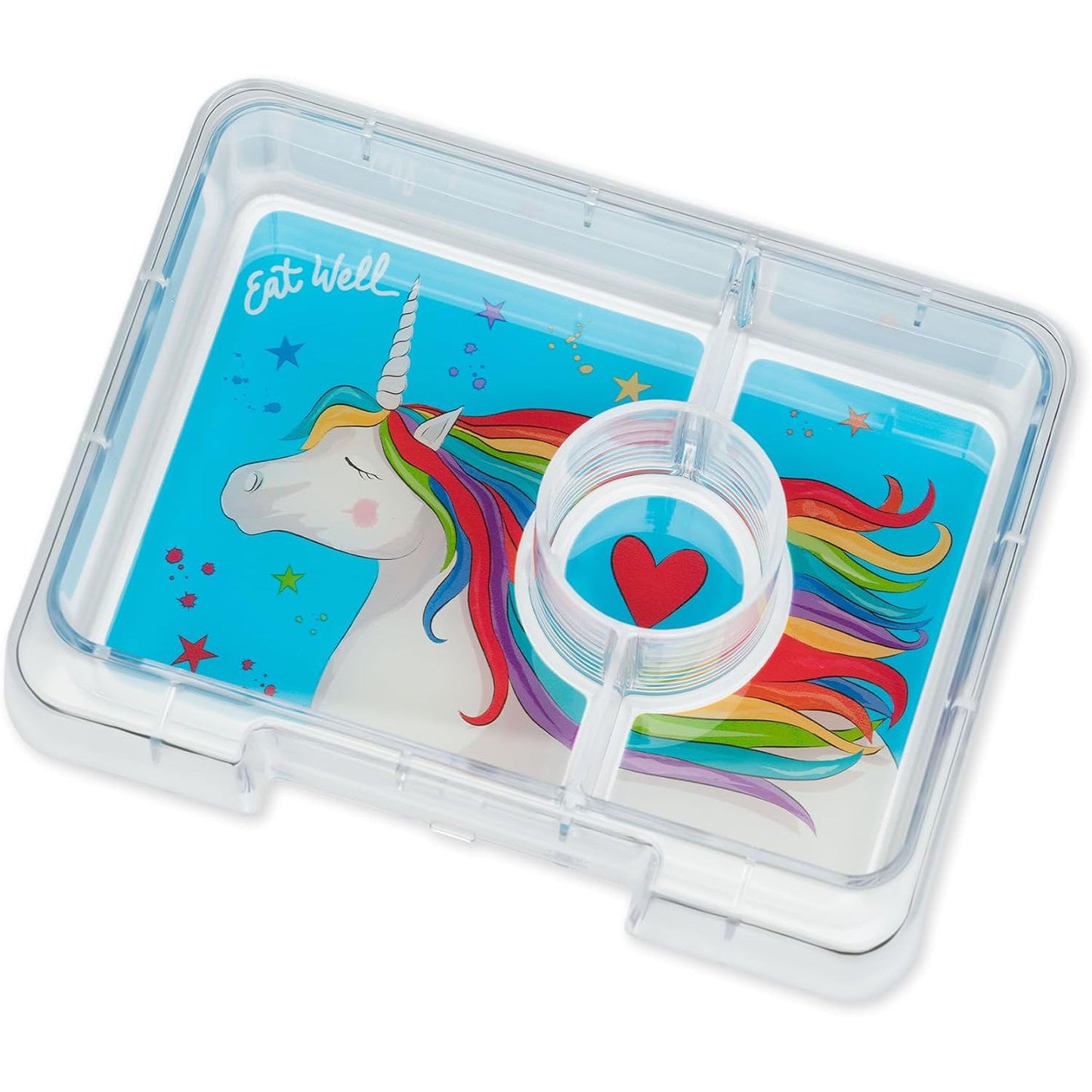 FIAMBRERA HERMÉTICA YUMBOX ·3 COMPARTIMENTOS PURPLE UNICORNIO· - Happy Moments Baby