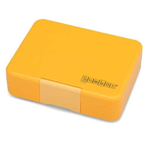 FIAMBRERA HERMÉTICA YUMBOX ·3 COMPARTIMENTOS YELLOW SHARK· - Happy Moments Baby