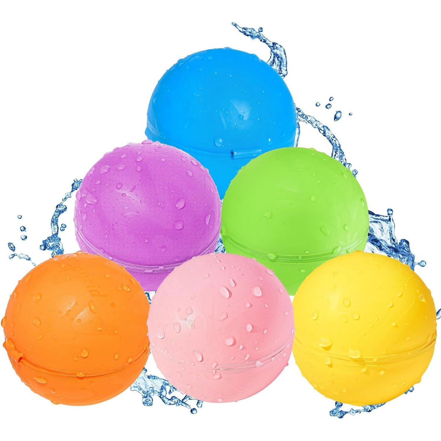 GLOBOS DE AGUA REUTILIZABLES SOPPYCID ·6UD CLASSIC· - Happy Moments Baby