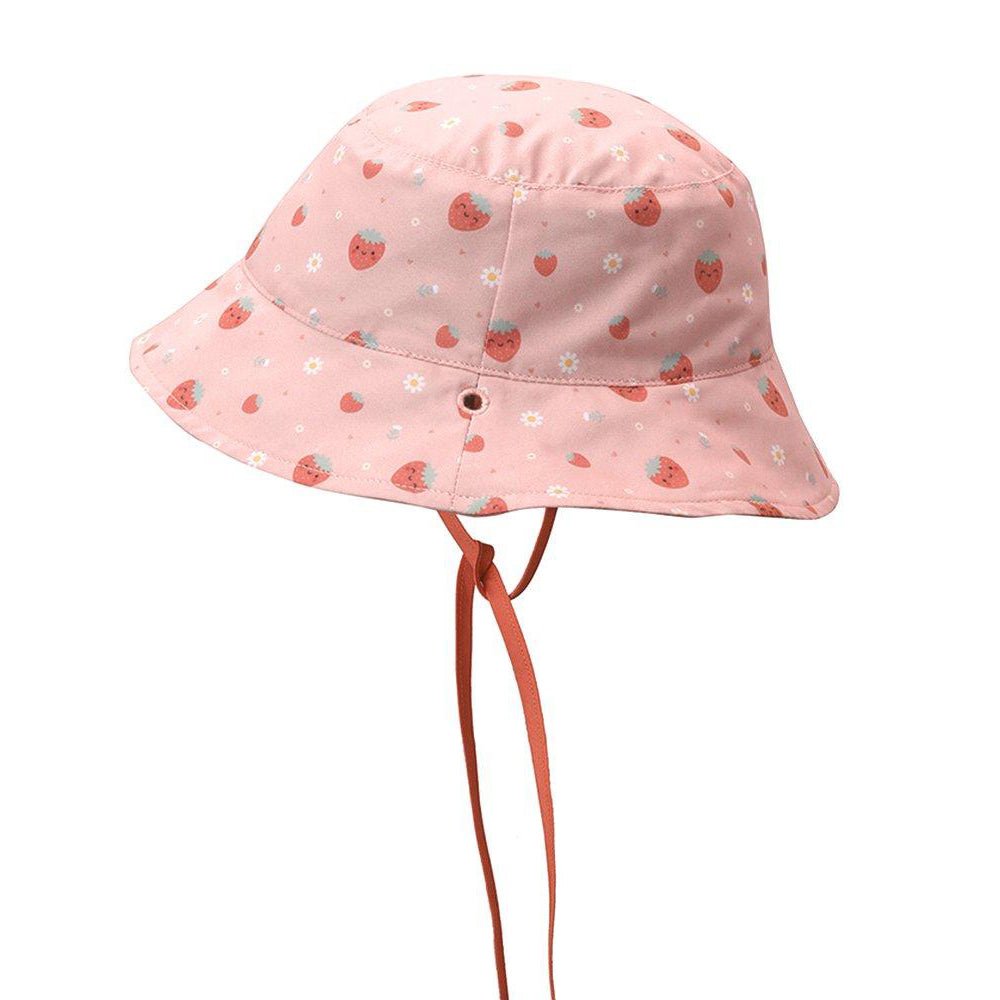 GORRO DE PLAYA REVERSIBLE TUTETE ·STRAWBERRIES· - Happy Moments Baby
