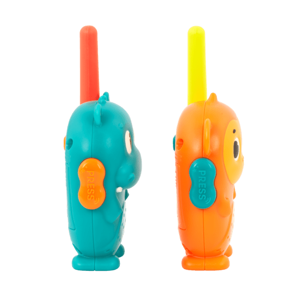 JUEGO DE 2 WALKIE TALKIES BTOYS ·HIPO Y MONO· - Happy Moments Baby