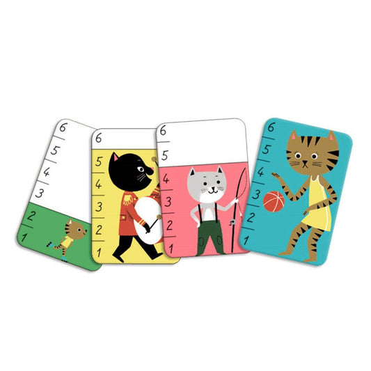 JUEGO DE CARTAS DJECO ·BATA - MIAOU· - Happy Moments Baby