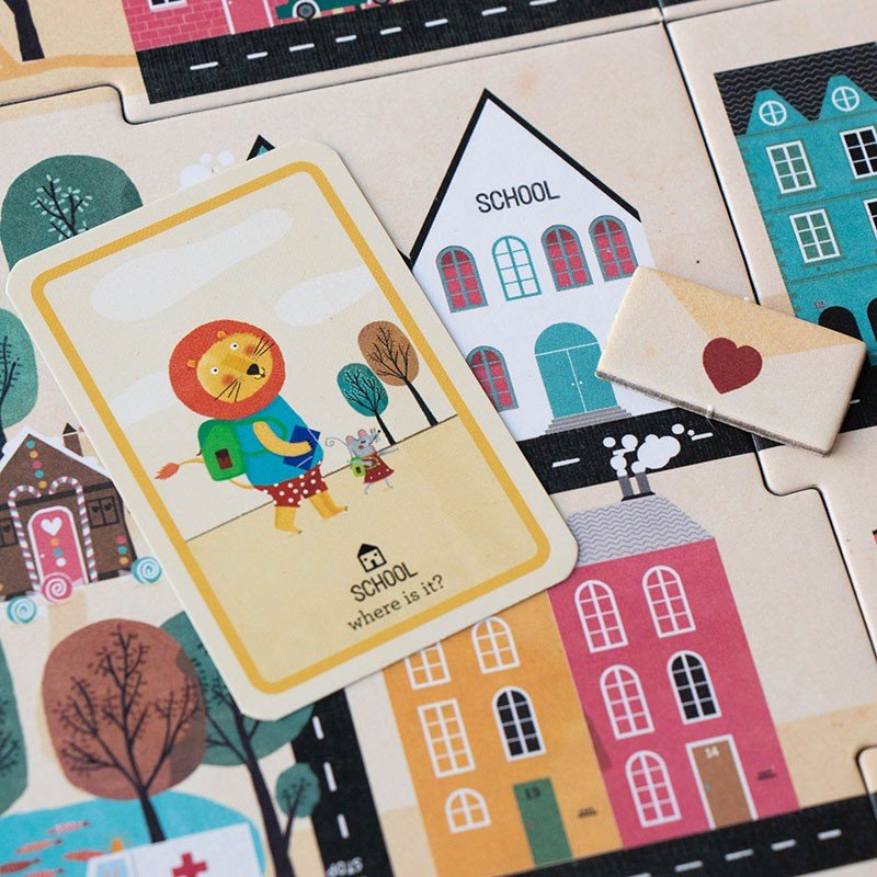 JUEGO DE MESA BOLSILLO LONDJI ·POSTMAN· - Happy Moments Baby