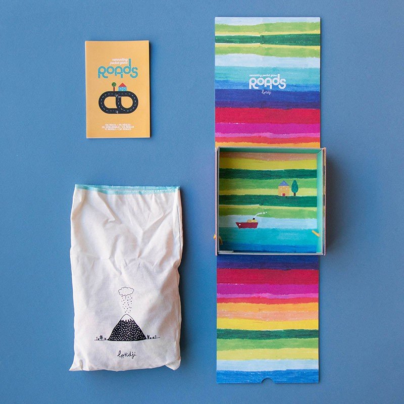 JUEGO DE MESA BOLSILLO LONDJI ·ROADS· - Happy Moments Baby