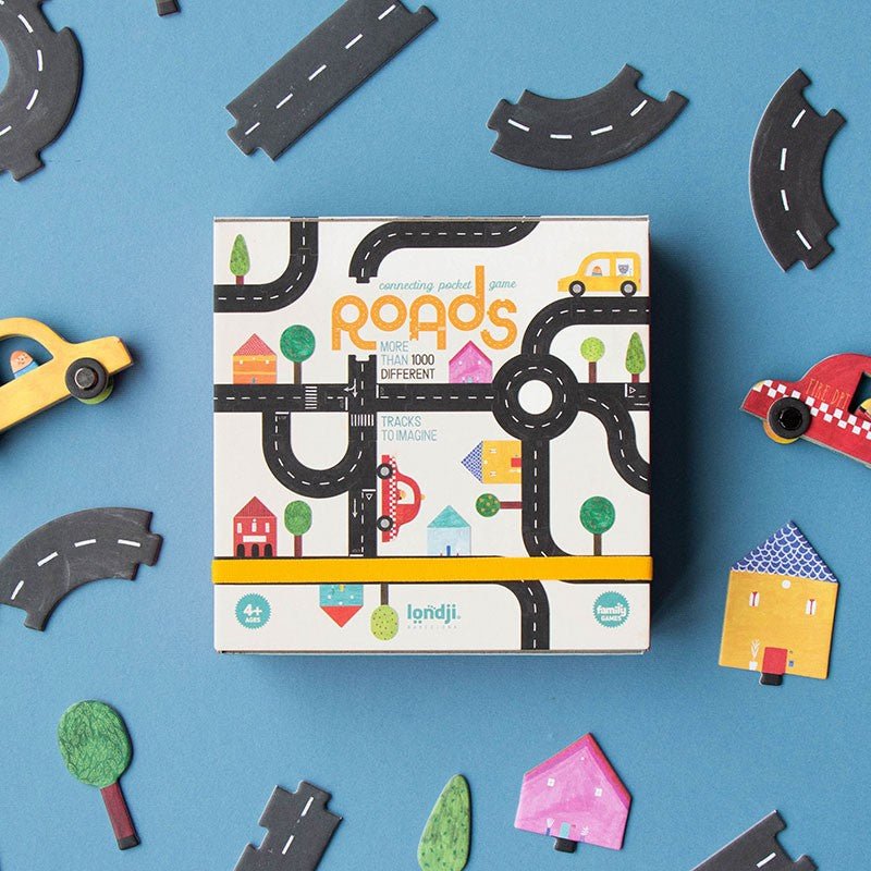 JUEGO DE MESA BOLSILLO LONDJI ·ROADS· - Happy Moments Baby