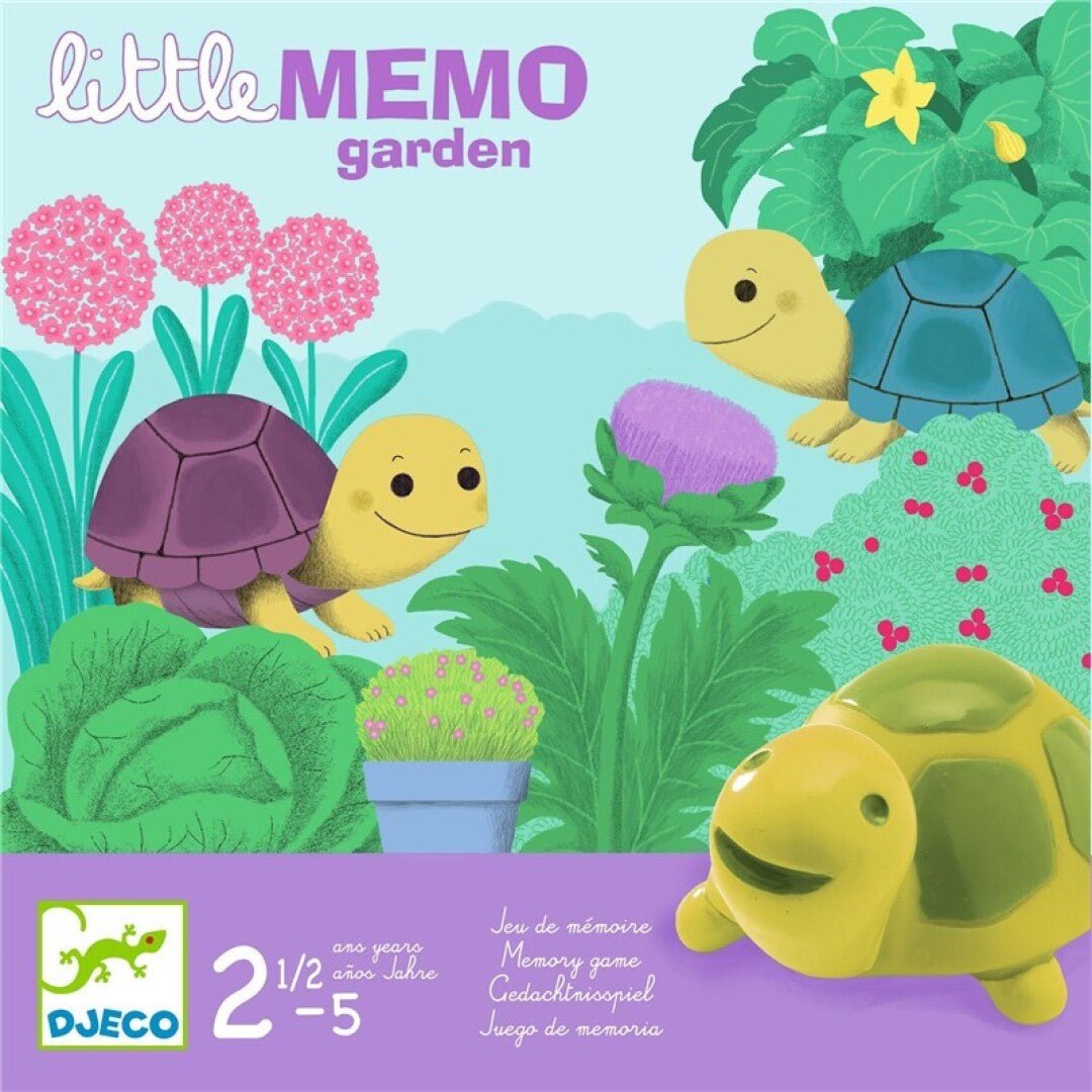 JUEGO DE MESA DJECO ·LITTLE MEMO GARDEN· - Happy Moments Baby