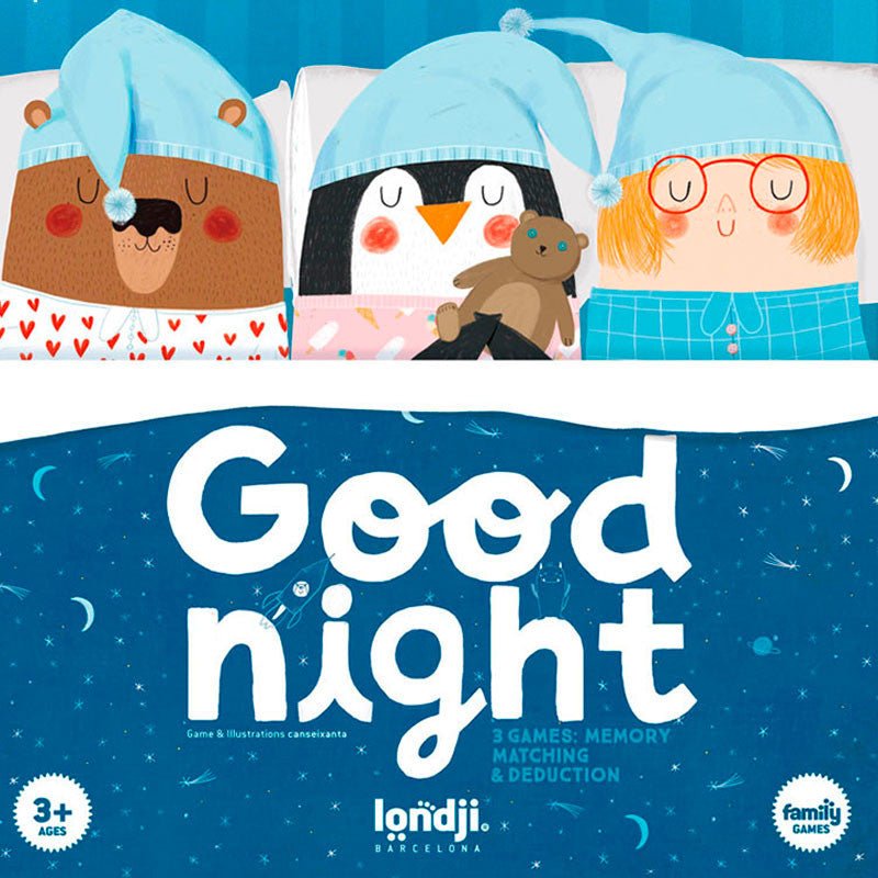 JUEGO DE MESA LONDJI ·GOOD NIGHT· - Happy Moments Baby