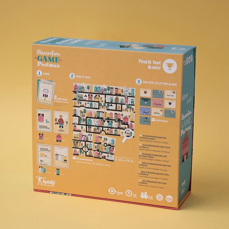 JUEGO DE MESA LONDJI ·POSTMAN· - Happy Moments Baby