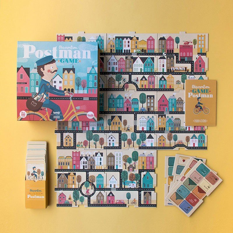 JUEGO DE MESA LONDJI ·POSTMAN· - Happy Moments Baby