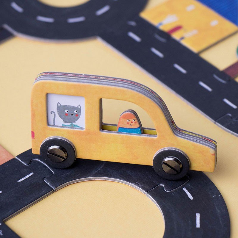 JUEGO DE MESA LONDJI ·ROADS· - Happy Moments Baby