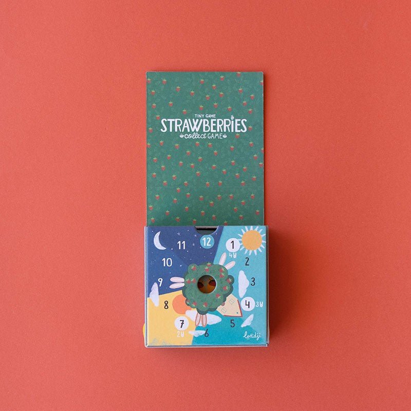 JUEGO DE MESA MINI LONDJI ·TINY STRAWBERRIES· - Happy Moments Baby