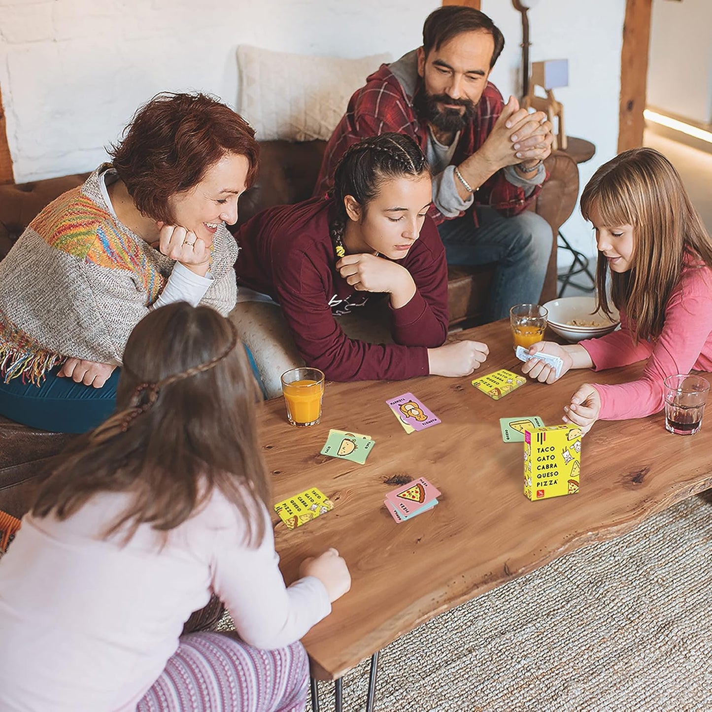 JUEGO DE MESA ·TACO GATO CABRA QUESO PIZZA· - Happy Moments Baby