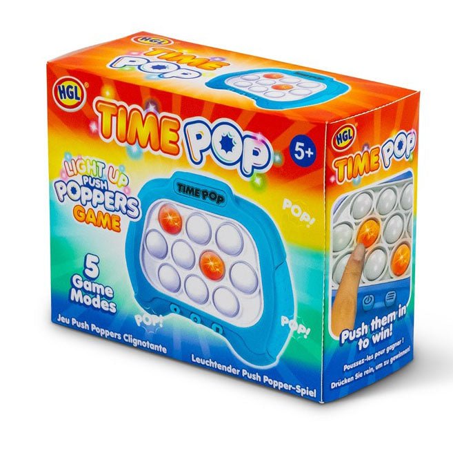JUEGO SENSORIAL DE BOLSILLO ·TIMEPOP AZUL· - Happy Moments Baby