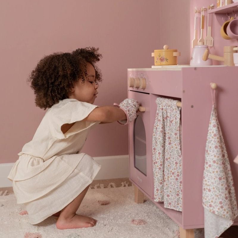 JUGUETE DE MADERA LITTLE DUTCH ·COCINA ROSA· - Happy Moments Baby