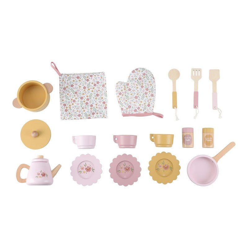 JUGUETE DE MADERA LITTLE DUTCH ·COCINA ROSA· - Happy Moments Baby