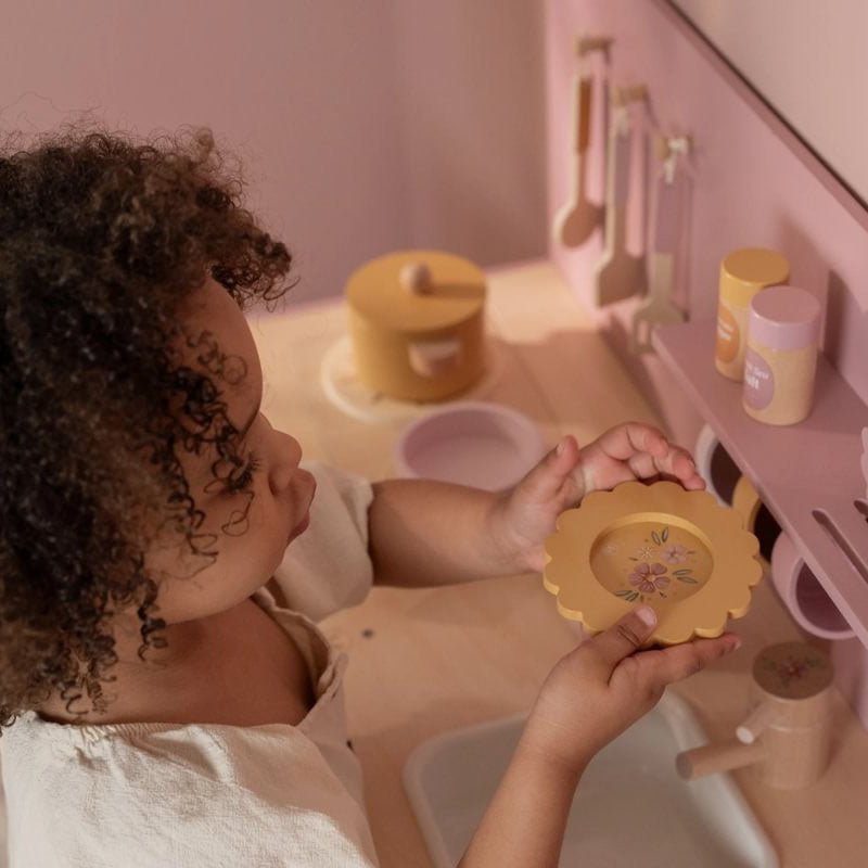 JUGUETE DE MADERA LITTLE DUTCH ·COCINA ROSA· - Happy Moments Baby
